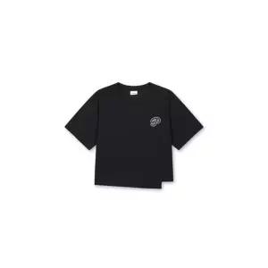 [롯데백화점]폴햄키즈 쿨텐션크롭사선절개반팔티  PKF2TS2841