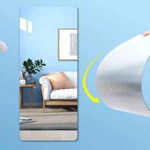 붙이는전신거울 스티커형 레터링 아크릴 부착형 스티커