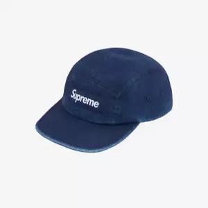 Supreme Washed Chino Twill Camp Cap Indigo - 25SS