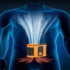 야외 직업 휴대용 탁상 허리 목 손 클립팬 M336 선풍기