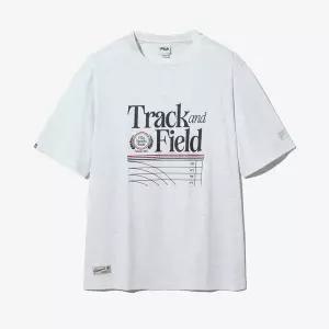 [휠라](광주신세계)[FILA] 트랙앤필드 그래픽 반팔티 (FS2RSH2109X_WTM)