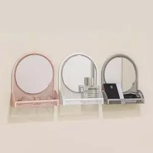 외출전 외모체크 현관거울 자석 미드센츄리 미니 거울