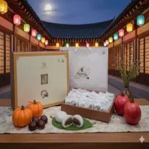 의령망개떡 선물세트 A세트(2종)쇼핑백 포함