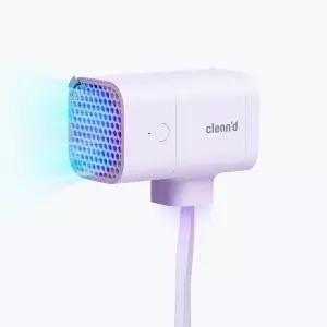 [10만대 판매 인증! 99.9% 살균력] 클린디 윈디 CL-403 무선 칫솔살균기 퍼플 1인용 욕실 자외선 건조기 UV-C LED 휴대용 소독기