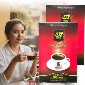 G7 퓨어 블랙 라이트 200T x 2개 (총400T) 원두커피믹스