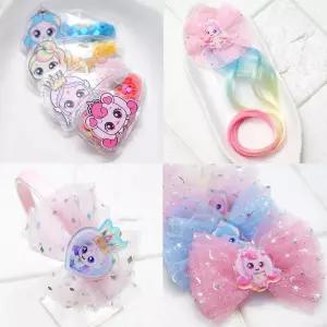 (정품) 프린세스 캐치 티니핑 6기,5기,4기 유아 머리핀 목걸이 반지 팔찌 하츄핑 오로라핑