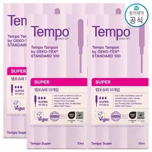 템포 탐폰 슈퍼 10개입 4팩 (총40개)