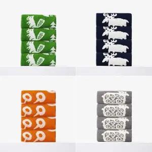[4장/디자인선택] 클리판 타월 스웨덴 프리미엄 뱀부 코튼 고중량 555gsm 수건 타올 v2