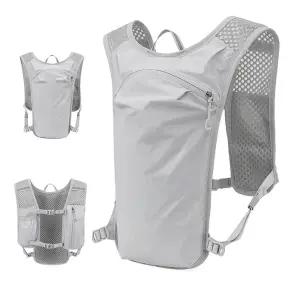 초경량 러닝베스트 메쉬 멀티수납 2컬러 스트랩 조절 핏맞춤 마라톤 런닝조끼