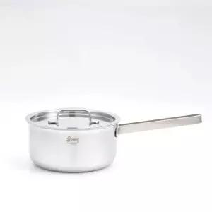 스테니 무연마제 통5중 스텐 이유식냄비 스테인리스 편수냄비 16cm