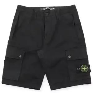 디몬트 스톤 남성 와펜 패치 코튼 트윌 숏팬츠(블랙) L1S15 L100019 S0A10 V0029