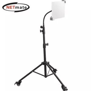 (Netmate) 높이조절 이동식 태블릿PC 거치대 플로어 스탠드/휴대폰/핸드폰/태블릿/스마트폰/패드/받침대