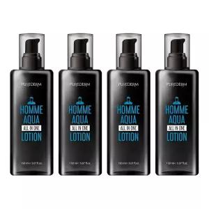 퓨어덤 옴므 남자관리템 아쿠아 올인원 로션 150ml 4개