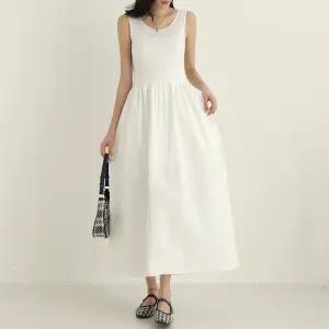 맬란 바스락 레이어드 롱 원피스_BDOP224