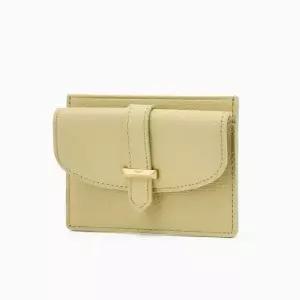 [NS홈쇼핑][헤지스ACC] HIHO6E277Y1 옐로우그린 음각로고 소가죽 카드지갑[35700073]