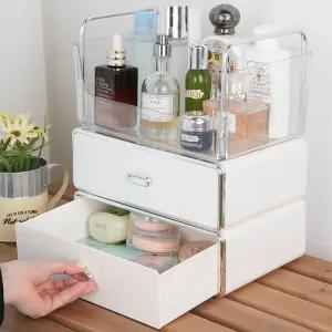 올릭 모던 수납 화장품 정리함 3단