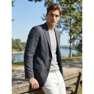 [올젠]프린트 체크 비즈니스 자켓 ZPE2KG1803 B _P417483823