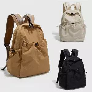 여성 가벼운 백팩 260g 초경량 생활방수 데일리 여행용 캔버스 가방