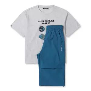 [롯데백화점]블랙야크 키즈 랜드패치냉감반팔세트OV#31BKSEMU907