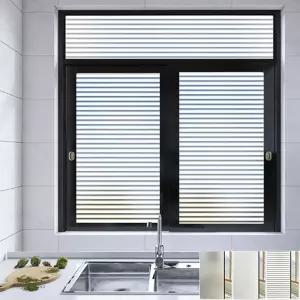 사생활보호 무점착 시트지 60cmx2m 안개 유리창 필름