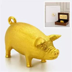 [카드결제 가능] 순금 돼지 골드바 99.9% 3.75g(한돈) 돌 출산 회갑 환갑 칠순 선물