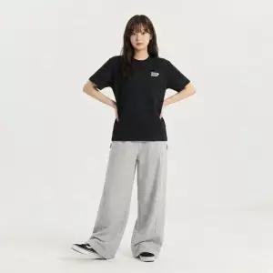 행텐틴즈 동백01 더블페이스 스냅 와이드팬츠_멜란지그레이  14560-138-203-07-055