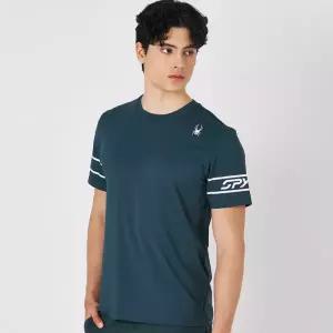 [롯데백화점]스파이더 남성 코어 반팔 티셔츠 SPKMCNRS201MDGN