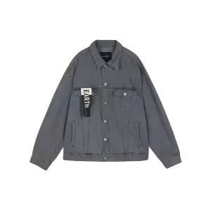 [하프클럽/버커루]남성 숯 워싱 데님 자켓(B225DJ100P)