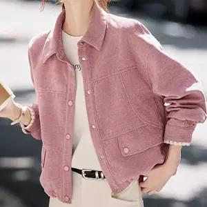 [패션시그널]루즈핏 레이어드소매 자켓 FS004188