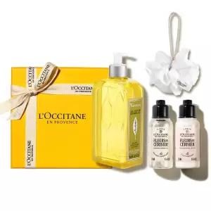 [록시땅](강남점)[기프트] 버베나 샤워 젤 500ml 세트 (+샤워볼+디럭스 2종)