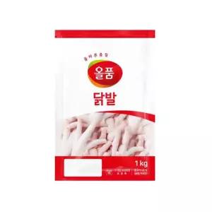 올품 뼈있는 통닭발 1kg 생닭발 냉장 손질닭발