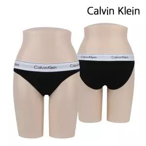 [Calvin Klein]캘빈클라인 여자속옷 삼각 비키니 팬티 블랙 QF8520-004