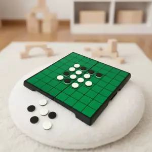 미니 자석 보드게임 (오델로 리버시) 추억의게임 오셀로 가정용 지능개발 접이식 장난감