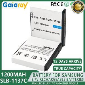 SLB-1137C SLB 삼성 i7 디지털 카메라용 충전식 리튬 이온 배터리 팩