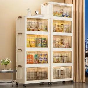 플라스틱 5단 투명 3단 2단 틈새서랍장 다층 이동식 다용도 6단 4단 수납장