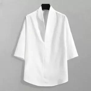 남성 저고리 두루마기 법복 반팔 생활한복 M 개량 절복