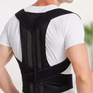 밴드 어깨 척추 허리 보정 자세 체형 굽은등 남성용 등 기 굽은등기 일자목기 보호대