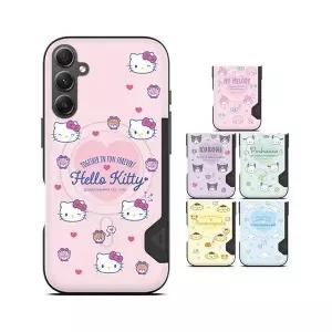 갤럭시A17 (A175) 키즈폰 무너폰2 산리오 큐티 투카드 마그네틱 범퍼 케이스 (맥세이프 호환)