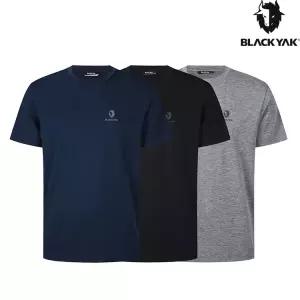 [롯데백화점]블랙야크 공용 라운드 트리플 반팔티 1BYRTXU901