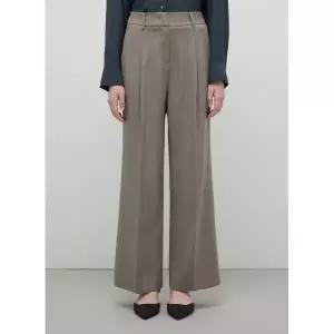 [롯데백화점]쉬즈미스 핀턱 히든 와이드 팬츠 SWWSLP32100