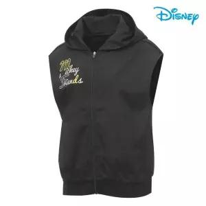 [디즈니골프]여성골프조끼 여성 아트웍 백 메쉬 후드 조끼 베스트 DP1LJVR11BK_SC