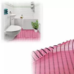 욕실 화장실 미끄럼방지 코일 매트 베란다 세탁실 수영장 타일바닥 논슬립 밀림방지 깔판(1200x1000mm)