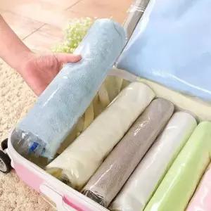 DAYA 이불 압축팩 의류 진공팩 겨울옷 정리 압축 지퍼백 S M L