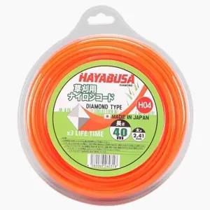 예초기 날 벌초 원예 잔디 나일론 줄날 4각 2.4mmX40m/안전/줄/커터/캇타/카타/사각/도로변/예초/용/작업