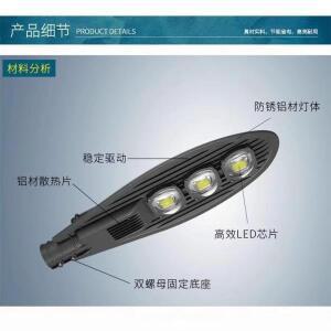디오라마용 LED 가로등LED 가로등 헤드 조명 220V 야외 정원