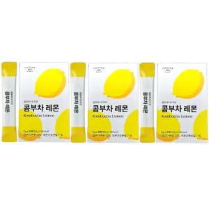 저당 콤부차 레몬 저칼로리 콤프차 곰부차 총 90포