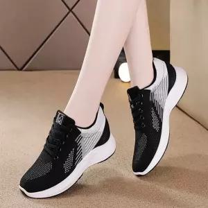 여자 경량 쿠션 운동화 가벼운 여름 니트 조깅 런닝화