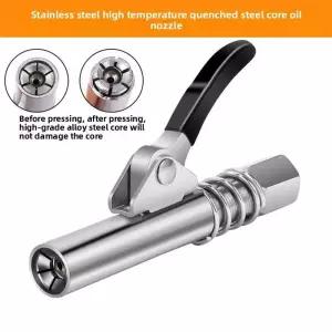 구리스니뿔 니플 퀵릴리즈 그리스 노즐 인젝터 윤활 오일 건 차량용 자동 수리 10000PSI 펌프