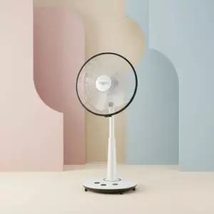 델루체 35cm 초미세풍 스탠드형 발터치 선풍기 DLF-FR14WB