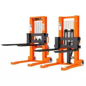 수동 지게차 물류 하역 포크 스태커 포크리프트 적재